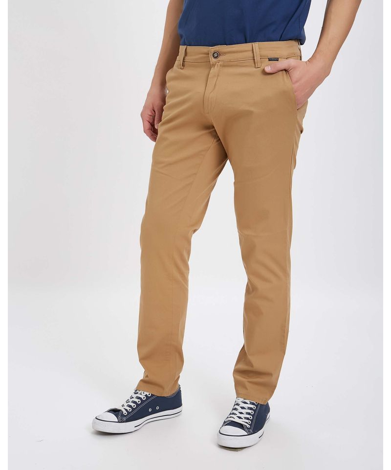 Pantalon color camel hombre hot sale