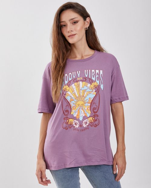 Remera groovy vibes