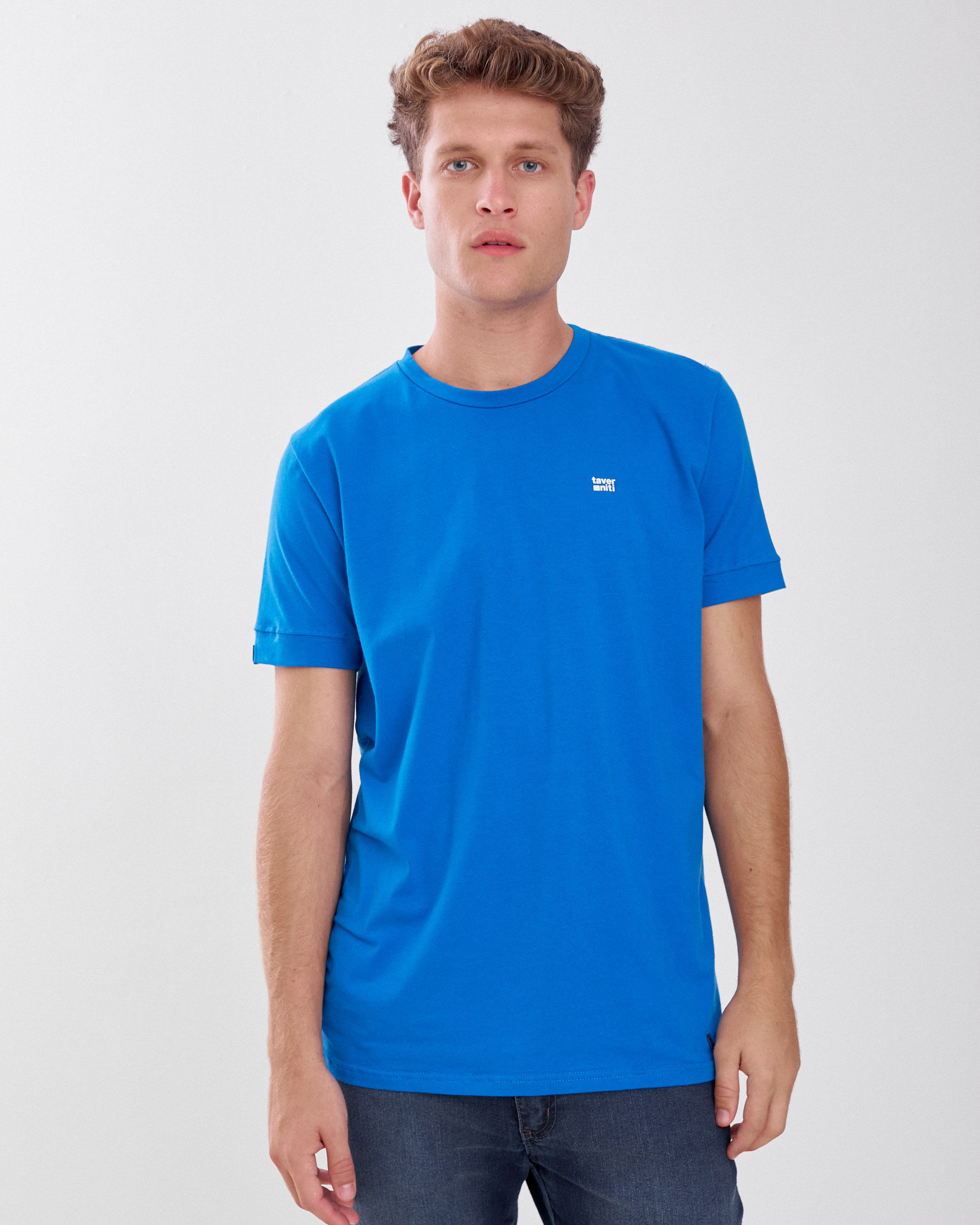 Remeras de Hombre Remera remera básica de algodón con lycra