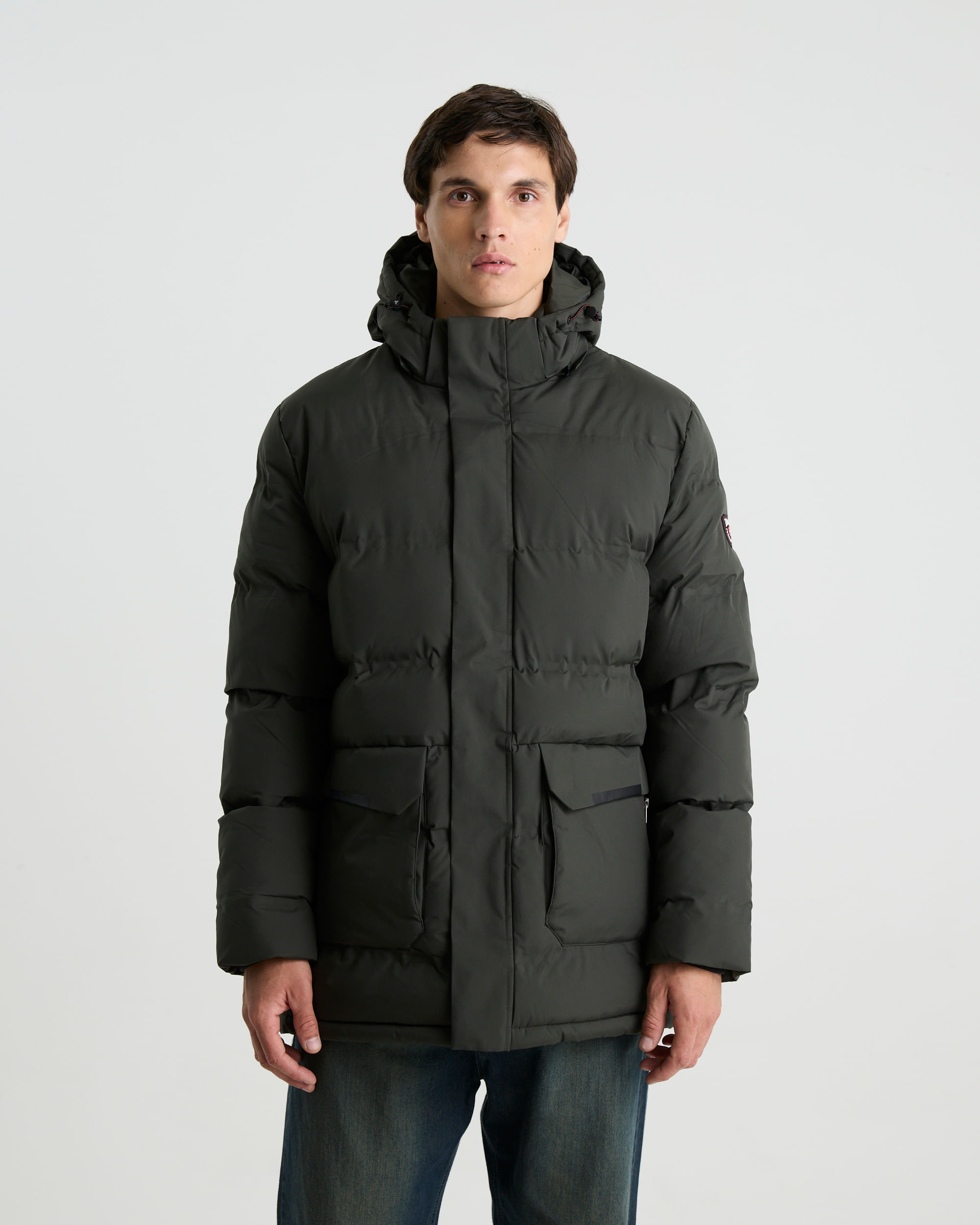 Ropa Dafiti Abrigos Chaqueta Abrigo Hombre Seven Poliéster Negro