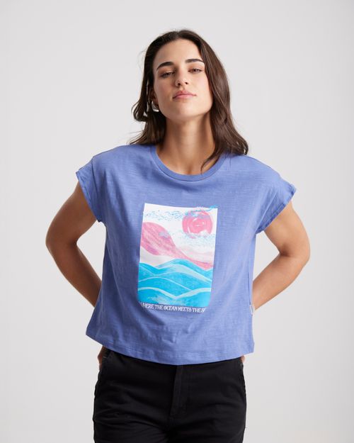 Remera flori