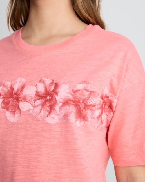 Remera orquidea